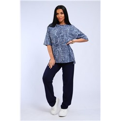 Костюм женский 344 (Голубой)