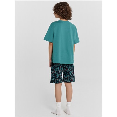 КОМПЛЕКТ ДЛЯ МАЛЬЧИКОВ (ДЖЕМПЕР, ШОРТЫ) 563327