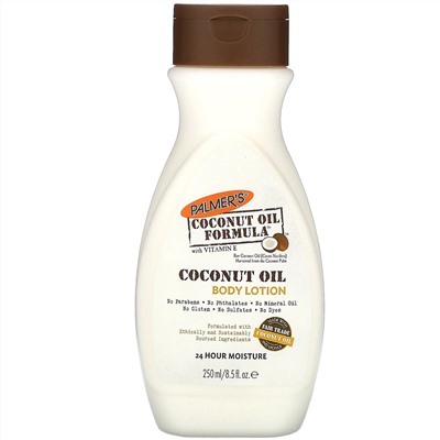 Palmer's, формула с кокосовым маслом и витамином Е, лосьон для тела, 250 мл (8,5 жидк. унции)