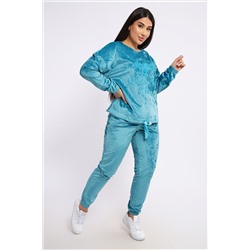 Костюм с брюками велюровый 635П НАТАЛИ, 1225348