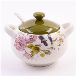 60260 Сахарница 3пр 375мл Розовый сад LR (х36)