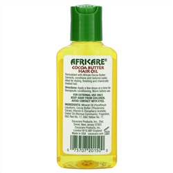 Cococare, Africare, Cocoa Butter Hair Oil, 2 fl oz (60 ml)