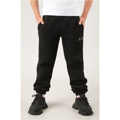 Детские брюки-джоггеры из футера с начесом Happyfox