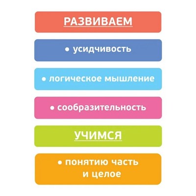 Кубики «Домашние животные», 9 элементов