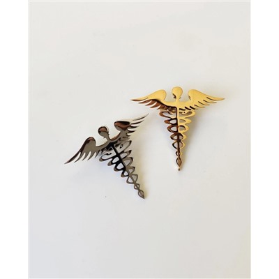 Брошь из стали