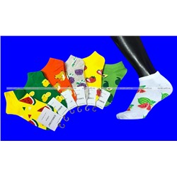 AMIGOBS носки женские укороченные цветные "Ягоды" арт. 1063