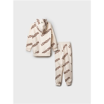 Комплект трикотажный для девочек: толстовка, брюки