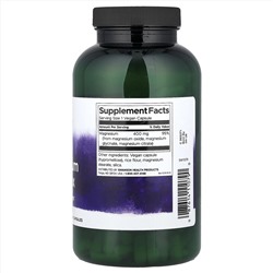 Swanson, комплекс с тремя формами магния, 400 мг, 300 веганских капсул