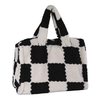 Сумка 2318S white black S-Style