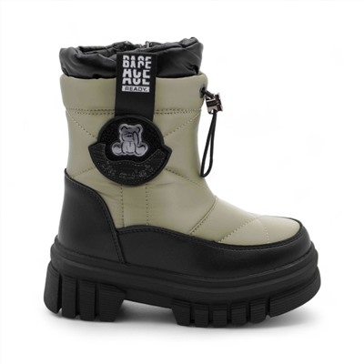 Дутики зимние В5012-16 зеленые