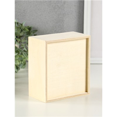 Шкатулка для росписи дерево «Комод», 4 ящика 14×15.5×7.5 см