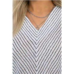 Костюм Пэрри (черно-белый) К12955-10М