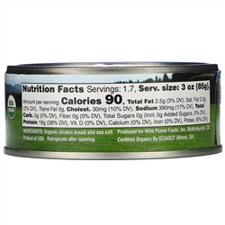 Wild Planet, Organic Roasted Chicken Breast, 5 oz (142 g)