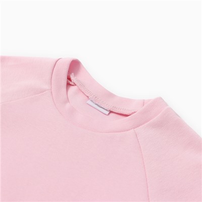 Комплект для девочки (майка и велосипедки) MINAKU, розовый, рост 110 см