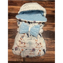 Конверт на выписку+ комбенизон + шапочка 2058579-2