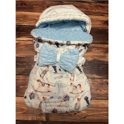 Конверт на выписку+ комбенизон + шапочка 2058579-2