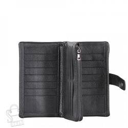 Клатч мужской кожаный 329-1H black Heanbag