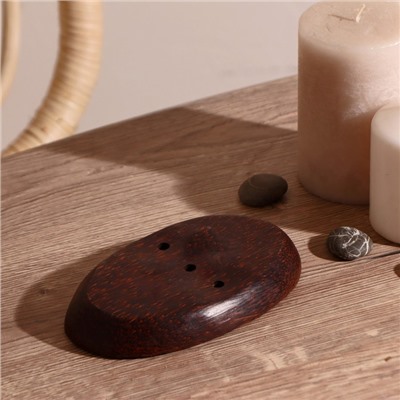 Мыльница из кокоса «Депок», 15 см