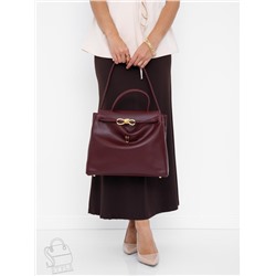 Сумка женская кожаная 6046PE red Polina&Eiterou/50