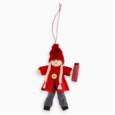 Ёлочная игрушка новогодняя «Незабываемый год», 14×7×3 см