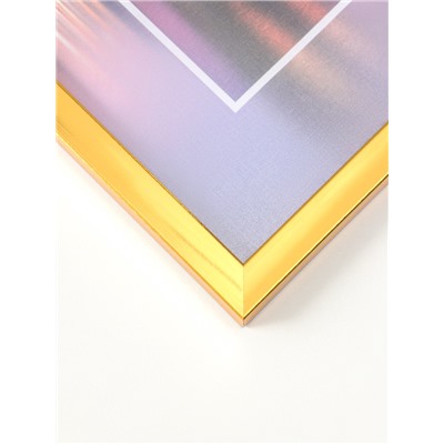 Набор фоторамок для фото 30×40 см Lumo, 3 шт., (пластиковый экран), золото