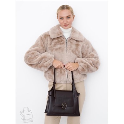 Сумка женская кожаная 2388Y coffee Polina&Eiterou