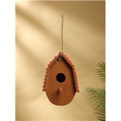 Подвесной декор «Скворечник», 23×15×18 см, дерево, красно-коричневый