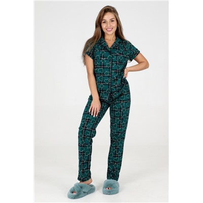 пижама 35326 (Зеленый)