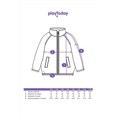 Толстовка PLAYTODAY, 1185678