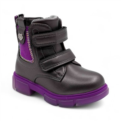 Ботинки PV598-1-3 серые