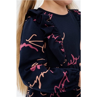 Платье Крылья длинный рукав НАТАЛИ, 1071265