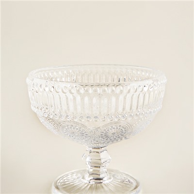 Креманка SL Home «Ларго», 300 мл, 12×10 см, стекло, прозрачная