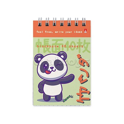 Блокнот А7 40 л. "Kawaii animals" 4 вида