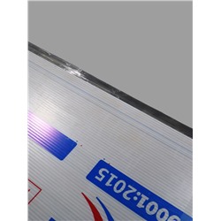 УЦЕНКА Сотовый поликарбонат 6 мм, 2.1×6 м, УФ- защита, 0.70 кг/м², прозрачный