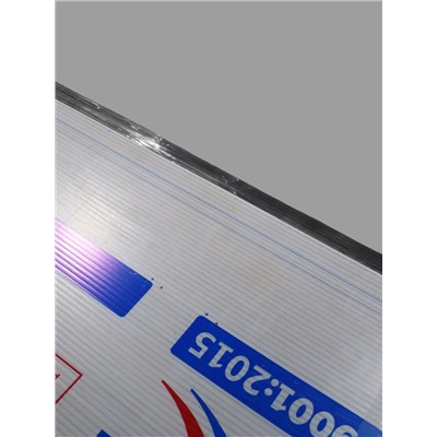 УЦЕНКА Сотовый поликарбонат 6 мм, 2.1×6 м, УФ- защита, 0.70 кг/м², прозрачный