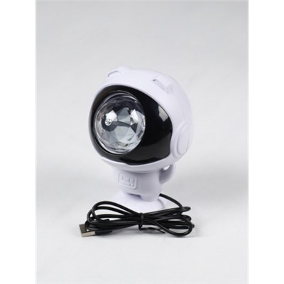 Проектор диско-шар ночник светодиодный классический, настольный 13 см / CW182609-7 /уп 48/