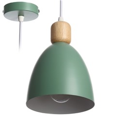 Светильник BayerLux «Колпак» 1×40 Вт E27 14×14×100 см зелёный