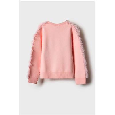 Джемпер трикотажный для девочек PLAYTODAY, 1239888
