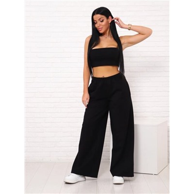 Брюки палаццо на резинке, Арт. 812