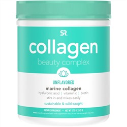 Sports Research, комплекс Collagen Beauty, морской коллаген, с нейтральным вкусом, 163 г (5,75 унций)