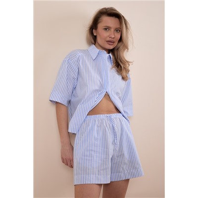 Костюм рубашка и шорты М326001бг