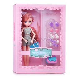 Кукла "Настенька" с аксессуарами, в коробке