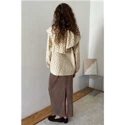 Юбка  WOOL082/01/Коричневый