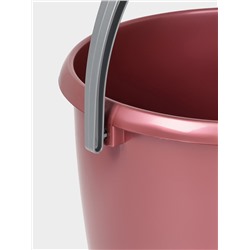 Ведро с крышкой «Удачное», 7 л, пластик, МИКС