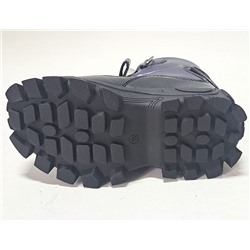 B-9553-B т/син Ботинки зима для мальчиков (28-35)/8