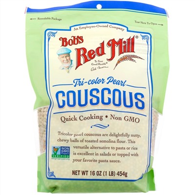 Bob's Red Mill, трехцветный птитим, 454 г (16 унций)