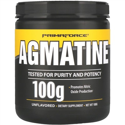 Primaforce, Агматин, без ароматизаторов, 100 г