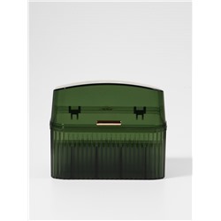 Органайзер для хранения «GREEN», 15 секций, 14×10.5 см, зелёный