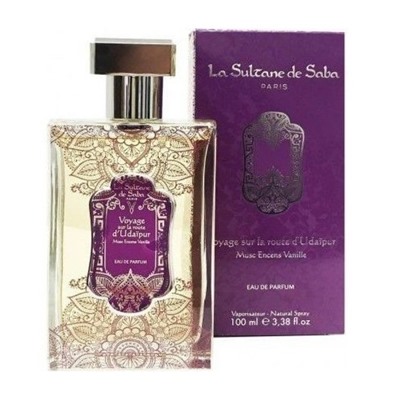 Парфюмерная вода La Sultane de Saba Voyage Sur La Route D'Udaipur Musc Encens Vanille унисекс 100 мл (Luxe)
