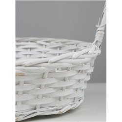 Корзина плетёная Diamond, ива, белый